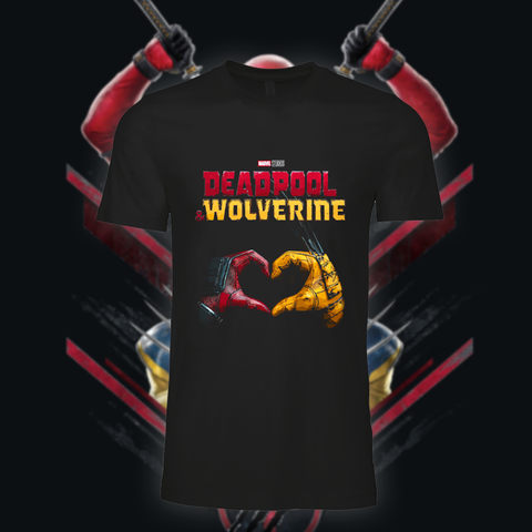 Deadpool & Wolverine Heart Hands