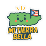 Mi Tierra Bella Sticker