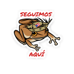 Seguimos aquí Coqui Sticker